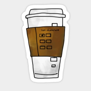 Hot Chocolate Sticker